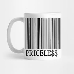 Scan for Priceless Barcode Mug